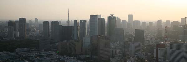 Skyscrapers in Tokyo, 2006-05, (C) Seiji Yoshimoto