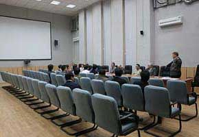 Conference Room, Cosmonaut Hotel, Baikonur, (C) Seiji Yoshimoto