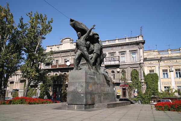 Monument of Sailers of Battleship Potemkin, Odessa, 2006-10 (C) Seiji Yoshimoto