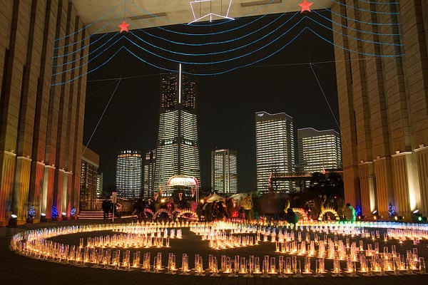 Full Illumination of Minatomirai 21, Yokohama, 2006-12 (C) Seiji Yoshimoto